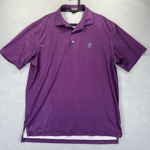 Peter Millar Summer Comfort Men's M Polo Shirt TPC Piper Glen Golf‎ Polka Dot